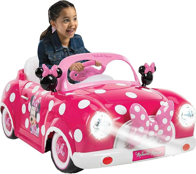 Minnie Mouse elektrische auto 6 volt, Ophalen of Verzenden, Nieuw