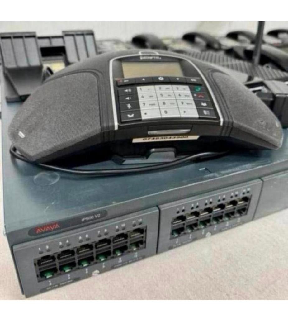 XL Kantoor SET - Avaya ip500 v2 konftel 300Mx 15x telefoon, Ophalen of Verzenden, Zo goed als nieuw, H, H