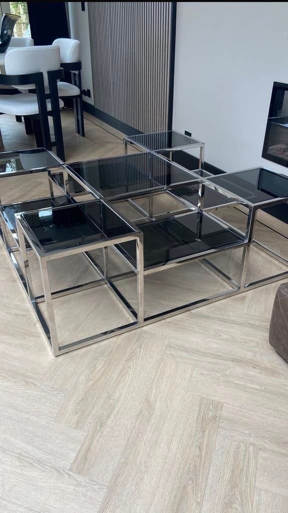 ERIC KUSTER SALON TAFEL, Ophalen, 100 tot 150 cm, 50 tot 100 cm, Zo goed als nieuw