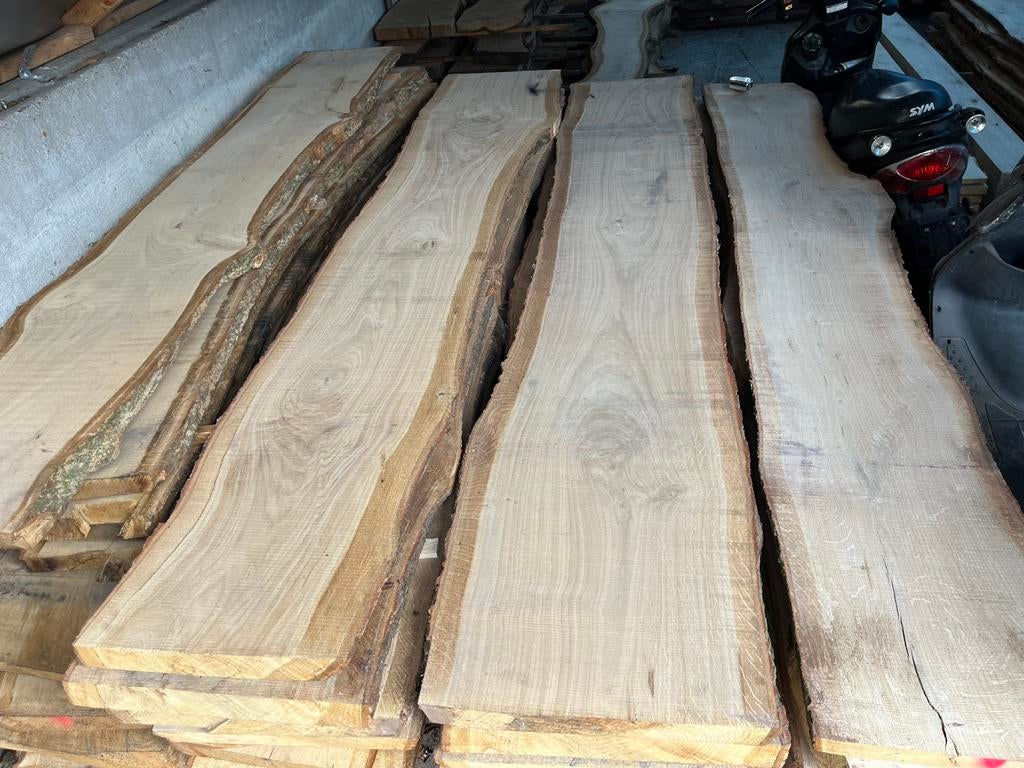 Eiken schaaldelen te koop! Zie advertentie, Doe-het-zelf en Verbouw, Hout en Planken, Eiken, Nieuw, Ophalen of Verzenden, Plank