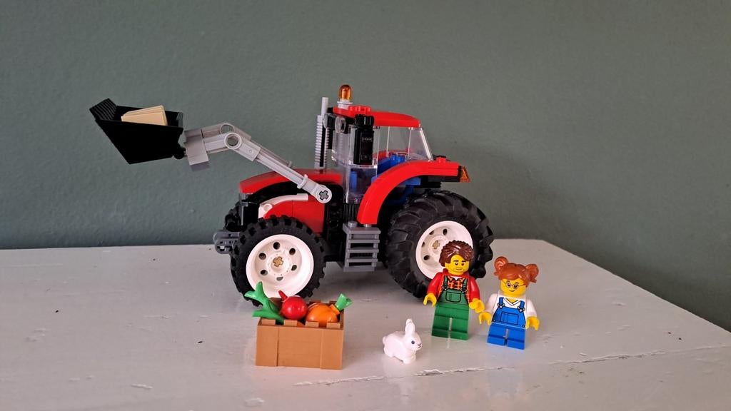 Lego City Tractor 60287, Ophalen of Verzenden, Gebruikt, Complete set, Lego