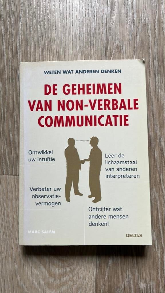 M. Salem - De geheimen van non-verbale communicatie, Boeken, M. Salem, Ophalen of Verzenden, Ontwikkelingspsychologie, Zo goed als nieuw