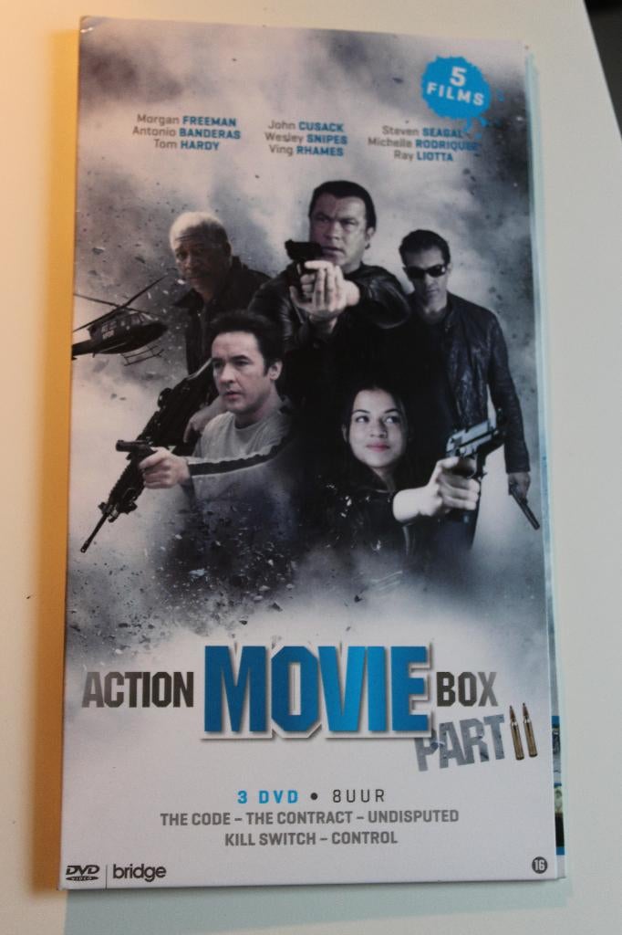 Action Movie DVD-box part 2, Cd's en Dvd's, Dvd's | Actie, Vanaf 16 jaar, Ophalen of Verzenden, Zo goed als nieuw, Actie