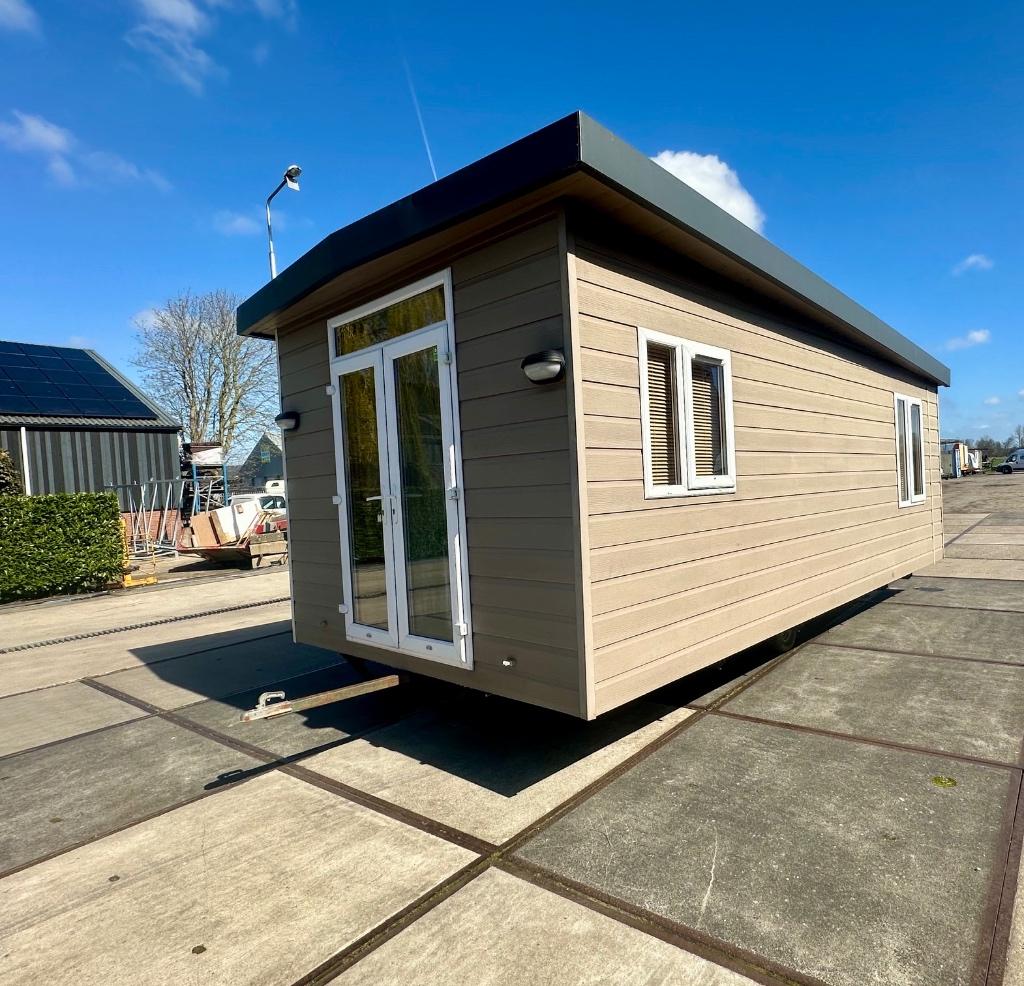 Kunststof Chalet (electrisch) Dubbelglas incl.transport NL♦️, Tot en met 2