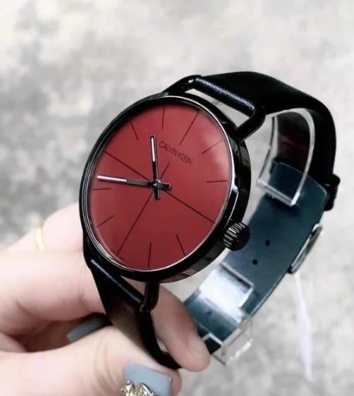 Calvin Klein dameshorloge, Sieraden, Tassen en Uiterlijk, Horloges | Dames, Overige merken, Leer, Ut, Nieuw