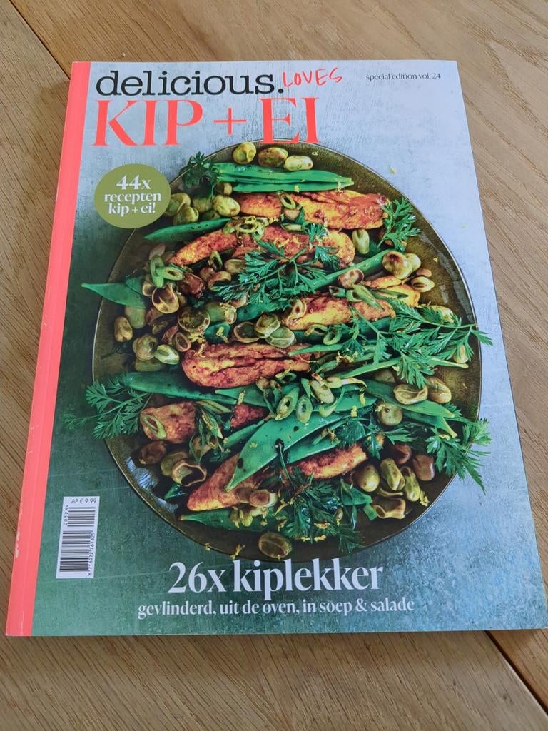 Delicious. Loves KIP + EI - Special Edition Vol. 24, Boeken, Kookboeken, Gelezen, Hoofdgerechten, Delicious. Magazine, Ophalen of Verzenden