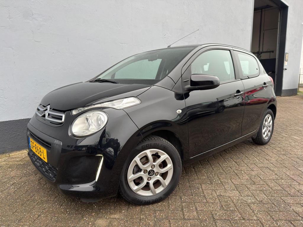 Citroen C1 1.0 e-VTi Feel 5-Deurs - Airco - LMV, Voorwielaandrijving, Euro 5, Gebruikt, Met garantie (alle)