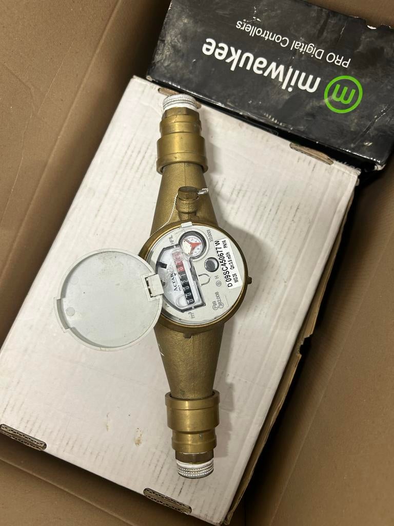 Nieuwe watermeter D 09SC450677 W - Ongebruikt, Ophalen of Verzenden, Nieuw, Koper, Overige typen