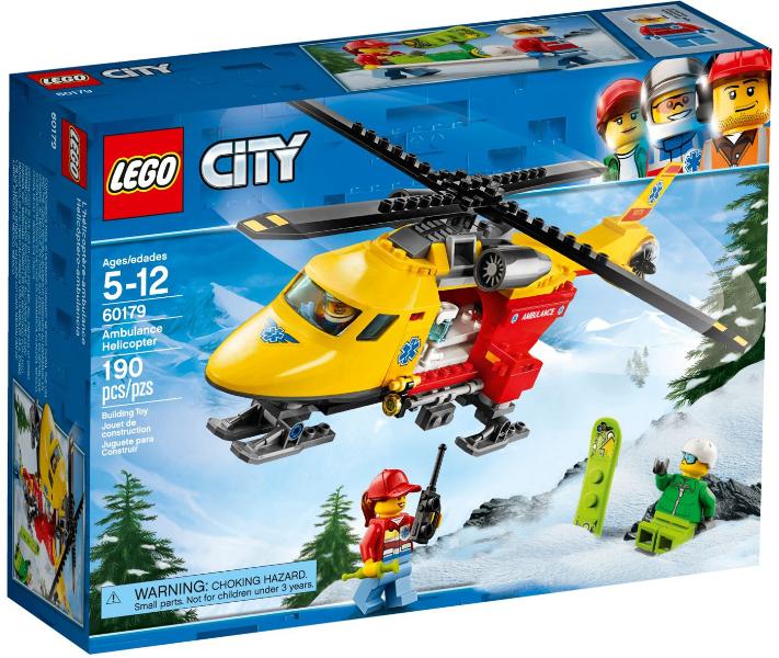 Lego City set 60179 Ambulancehelikopter, Kinderen en Baby's, Speelgoed | Duplo en Lego, Nieuw, Lego, Complete set, Compleet, Ongeopend/sealed