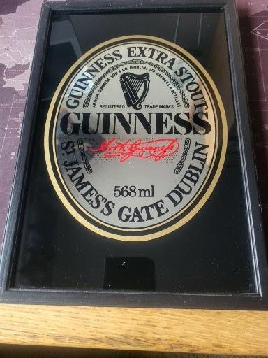 GUINNESS BEER-283- EXTRA STOUT / 568ML / LAATSTE STUK., Verzamelen, Ophalen, Nieuw, Reclamebord, Plaat of Schild, Overige merken