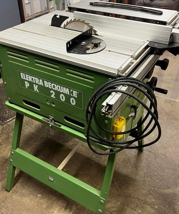 Elektra Beckum PK200, blijft niet aan, Doe-het-zelf en Verbouw, Ophalen, Gebruikt, Cirkelzaag, 70 mm of meer
