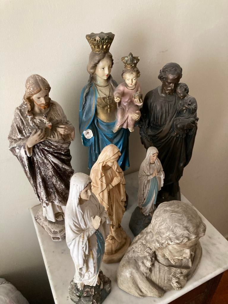 Antieke en vintage kerkelijke beelden, Antiek en Kunst, Antiek | Religie, Ophalen