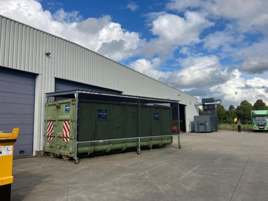 Verrijdbare container overkappingen, Ophalen of Verzenden, Nieuw, IJzer