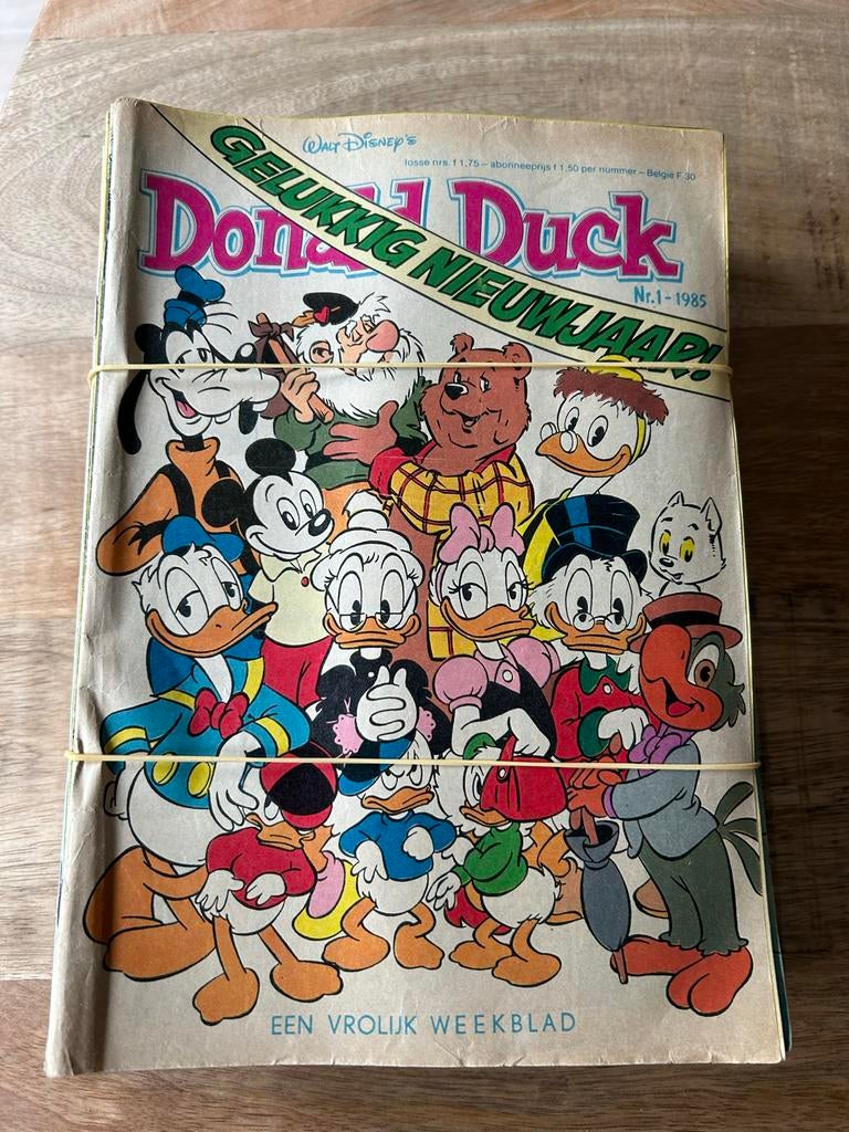 Complete jaargang Donald Duck 1985 - Een vrolijk weekblad, Complete serie of reeks, Ophalen of Verzenden, Gelezen