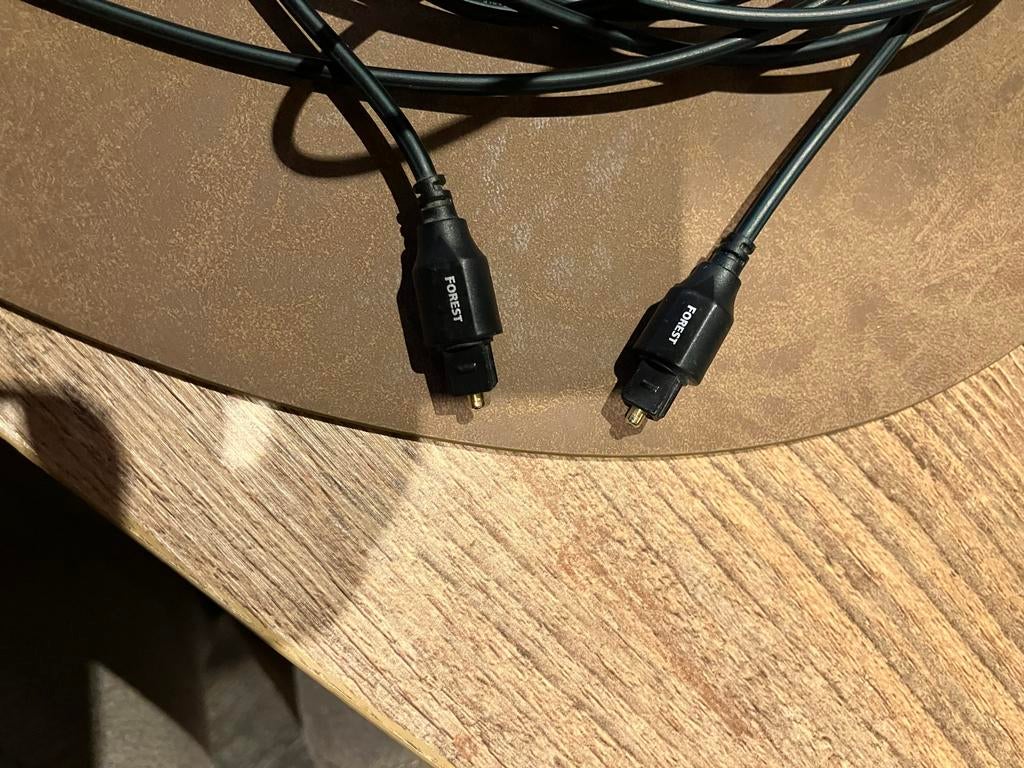 Audioquest Forest optische kabel 8 meter, Ophalen, Gebruikt, 5 tot 10 meter, Optische kabel