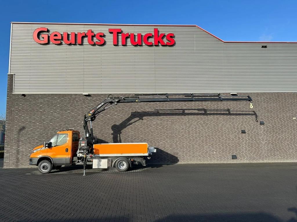 Iveco Daily 72 180 4x2 HAAKARM+ AFZETCONTIANER MET HIAB X-HI, Euro 6, Overige kleuren, Iveco, Overige brandstoffen