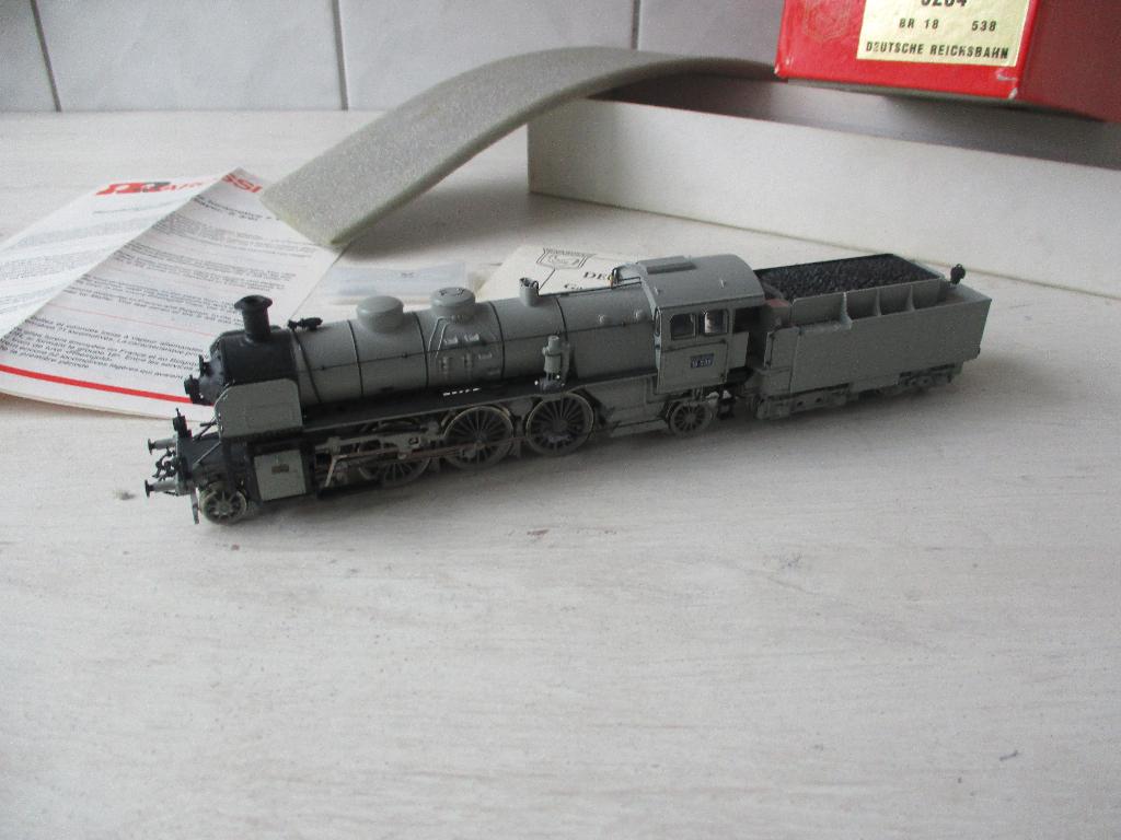 Rivarossi Stoomlok BR 18 538 DRG no 5204, Zo goed als nieuw, Ophalen, Overige merken, Gelijkstroom