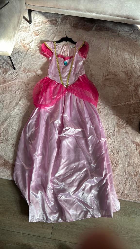 Prinsessjurk, Kinderen en Baby's, Carnavalskleding en Verkleedspullen, Ophalen, Zo goed als nieuw, Jongen of Meisje