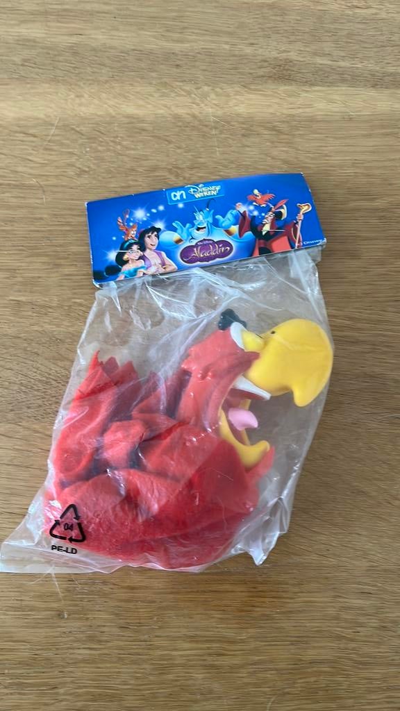 Handpop Aladdin Lago, Ophalen of Verzenden, Overige figuren, Zo goed als nieuw, Overige typen