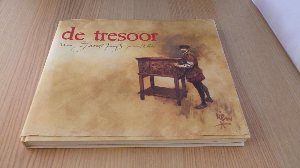 retro boek de Tresoor van Rien Poortvliet, Ophalen of Verzenden, Overige typen