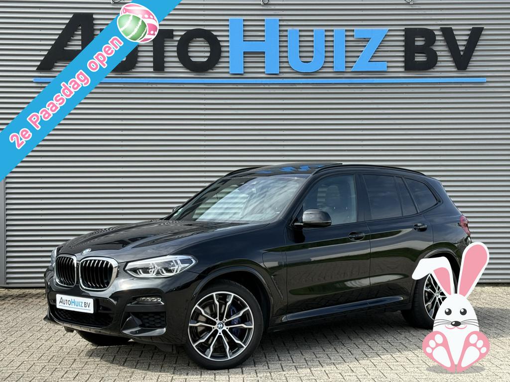 BMW X3 xDrive30e High Executive M Sport LED Panoramadak Trek, Gebruikt, 4 cilinders, 2000 kg, Zwart