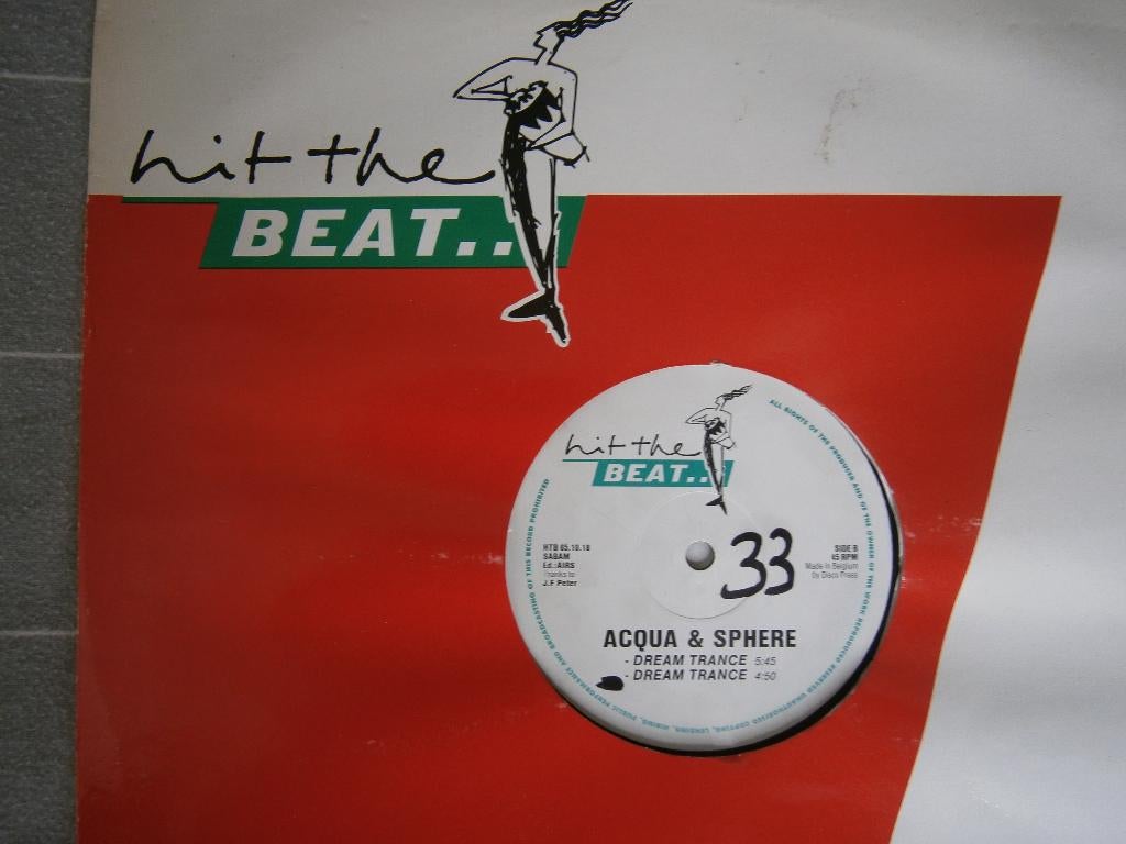 Acqua & Sphere – Dream Trance. 1993. Belgium, House, Trance, Ophalen, Gebruikt, 12 inch, Techno of Trance