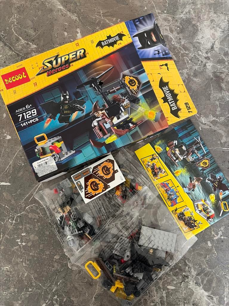 Decool Super Heroes Batmovie Set 7129 (Niet Lego), Overige thema's, Lego, Nieuw, Ophalen of Verzenden