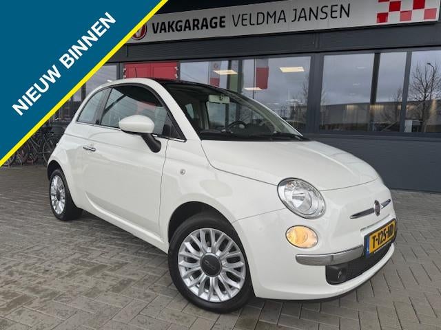 Fiat 500 1.2 LOUNGE + PANORAMADAK/AIRCO/PDC/LMV (bj 2014), Auto's, Fiat, Bedrijf, Te koop, ABS, Airbags, Airconditioning, Alarm