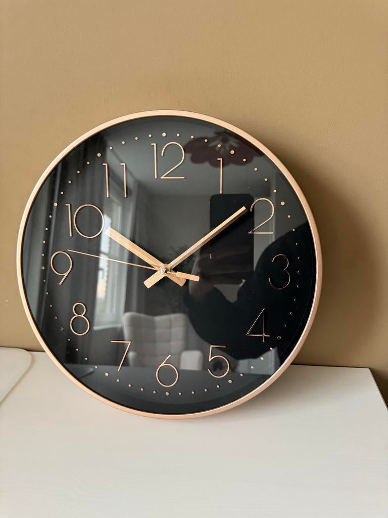 Klok LW collection, nieuw, Ophalen of Verzenden, Nieuw, Analoog, Wandklok