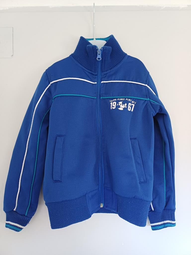 Trainingsjas maat 98/104, Gebruikt, Ophalen of Verzenden, Hema, Jongen