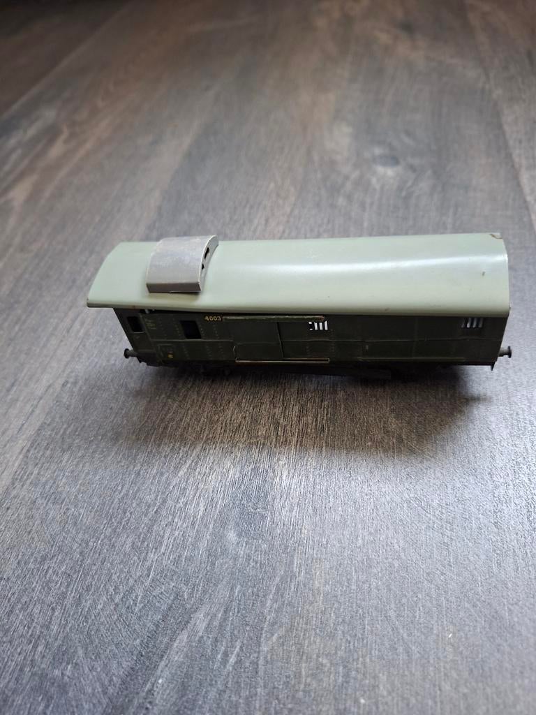 Marklin treinwagon groen, Ophalen, Wisselstroom, Wagon, Märklin