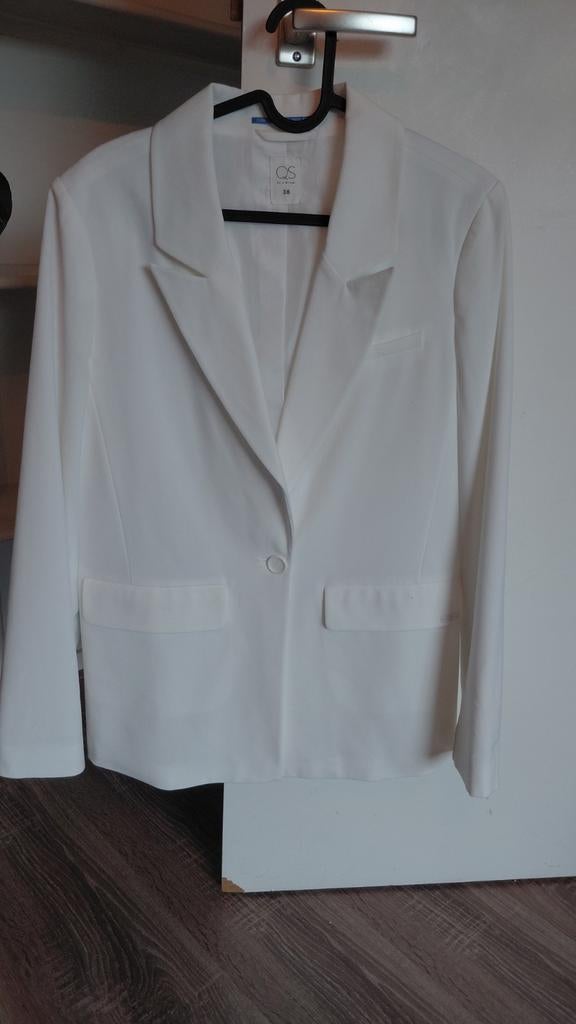 Witte blazer QS by s.Oliver maat 38, Ophalen of Verzenden