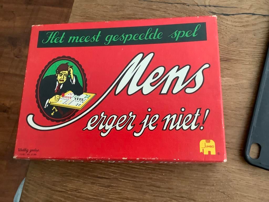 Mens erger je niet, Ophalen of Verzenden, Zo goed als nieuw