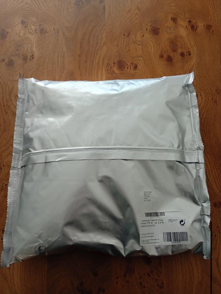 Hop Pellets Tradition 5kg bierbrouwen, Hobby en Vrije tijd, Overige Hobby en Vrije tijd, Ophalen of Verzenden, Nieuw