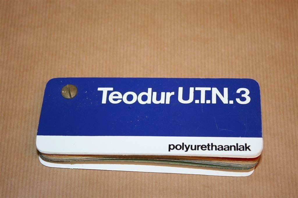 Kleurenwaaier - Teodur Wagemakers - Ca 1970 !!, Ophalen of Verzenden, Gebruikt, Overige typen