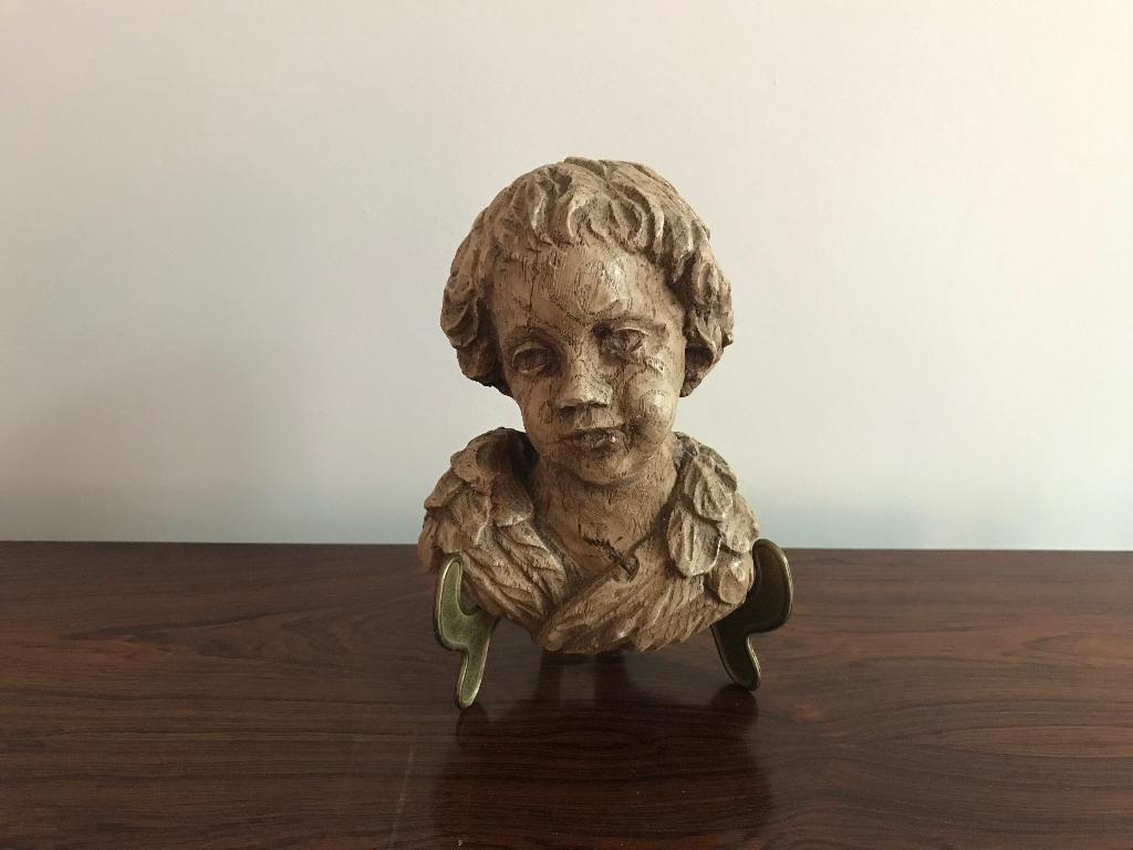 Engel engelen hoofdje wanddecoratie, Ophalen of Verzenden