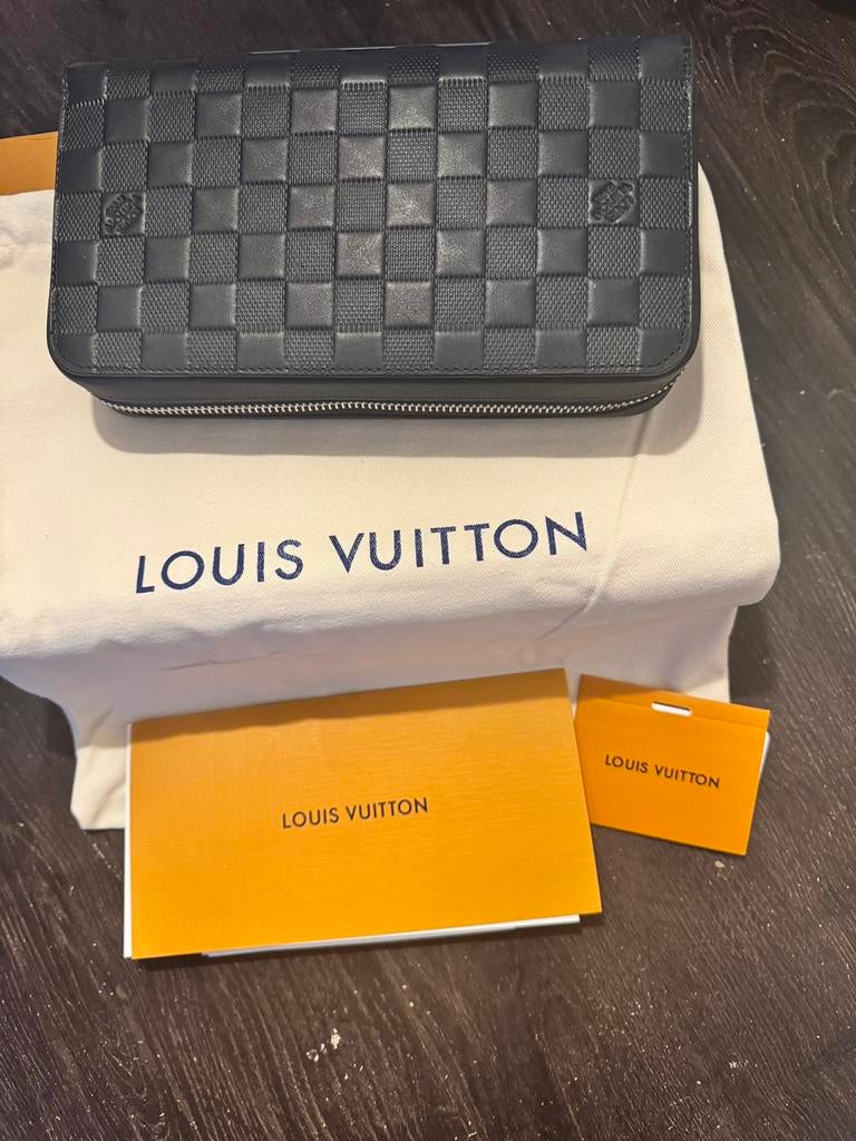 Zipper, Sieraden, Tassen en Uiterlijk, Portemonnees, Ophalen of Verzenden, Zo goed als nieuw, Zwart, Leer