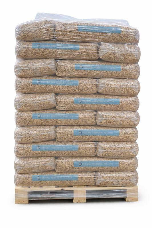 Piniera Houtpellets Op een Volle pallet korting OP=OP, Minder dan 3 m³, Ophalen of Verzenden