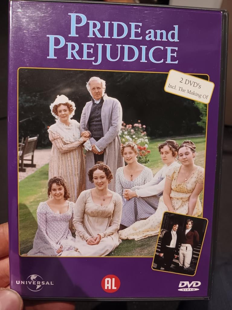 Pride and prejudice dvd 2 disc.s nieuwstaat, Alle leeftijden, Ophalen of Verzenden, 1980 tot heden, Zo goed als nieuw