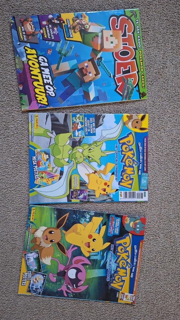 Pokémon en Stoer tijdschriften, Ophalen of Verzenden, Gelezen