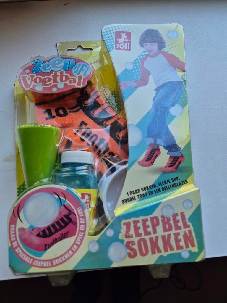 Zeepbel Voetbal Sokken, Ophalen of Verzenden