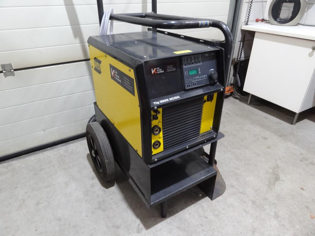 Tig lasapparaat Esab Tig 3000I AC/DC Puls, Ophalen of Verzenden, Zo goed als nieuw, 250 ampère of meer, Tig
