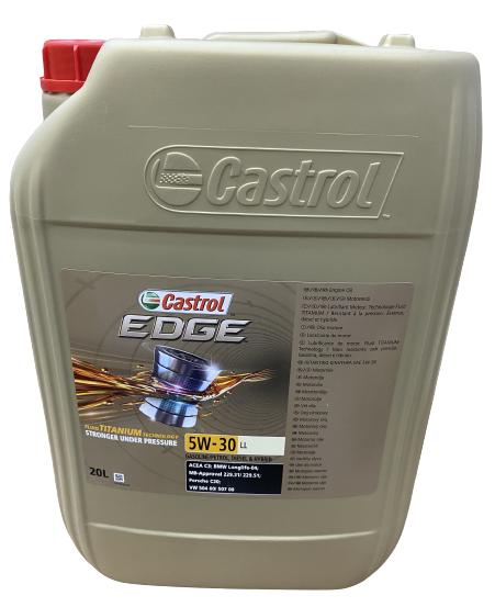 Castrol Edge 5W30 LL Titanium 20L (gratis verzending), Ophalen of Verzenden