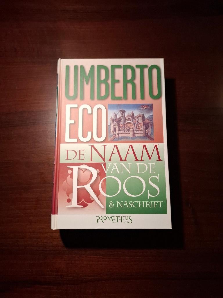 Boek - In de naam van de roos (Umberto Eco, hardcover), Gelezen, Ophalen of Verzenden, Umberto Eco, Europa overig