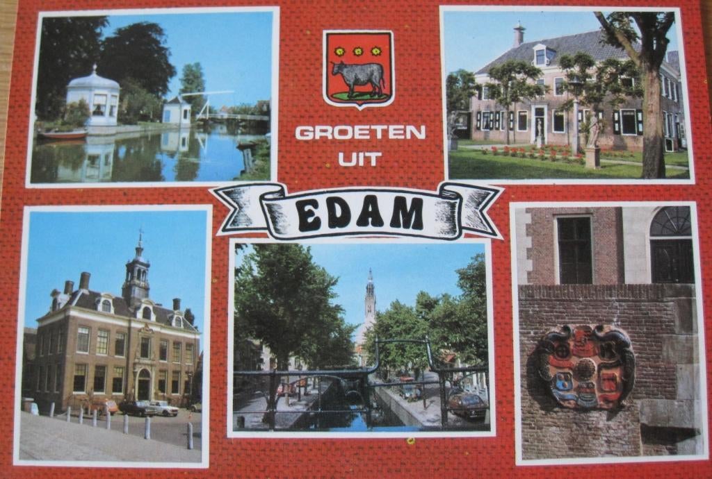 groeten uit Edam - nieuw, Ophalen of Verzenden, 1980 tot heden, Ongelopen, Noord-Holland
