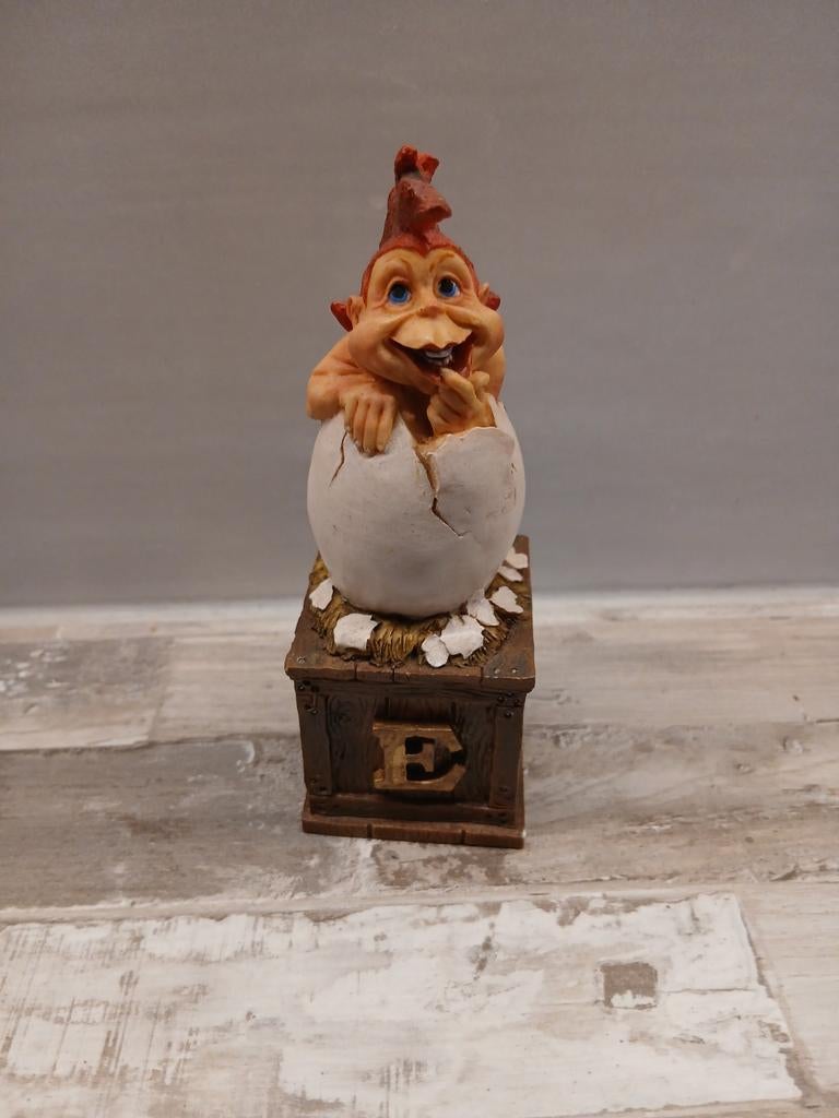 Efteling Laaf   E   in Ei Decoratie, Verzamelen, Efteling, Ophalen of Verzenden, Nieuw, Beeldje of Poppetje