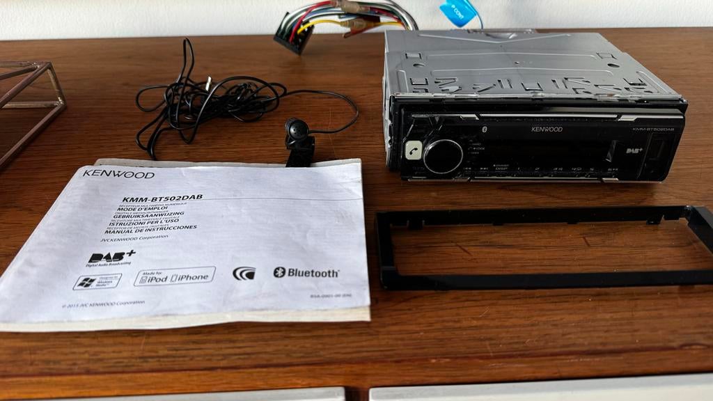 Kenwood Autoradio DAB+ - Werkt Perfect!, Ophalen of Verzenden, Gebruikt