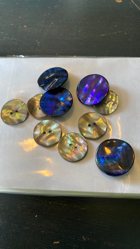 Lot knopen van schelpen, Ophalen of Verzenden