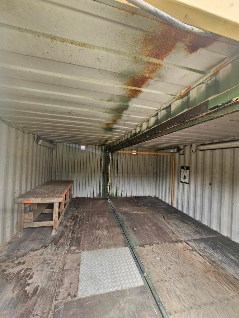 Zaagloods 5x6 mtr met groepenkast en verlichting, Ophalen, ., ., .