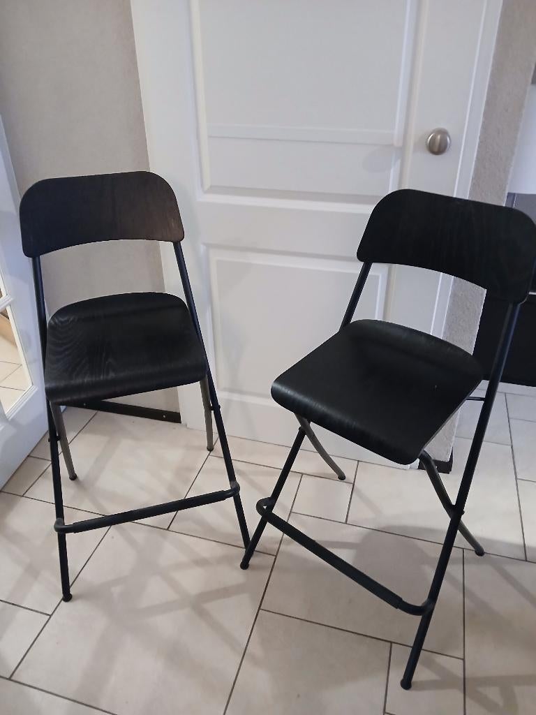 Bar kruk opklapbaar, Huis en Inrichting, Barkrukken, Met voetsteun, 60 tot 90 cm, Ophalen of Verzenden, Zo goed als nieuw